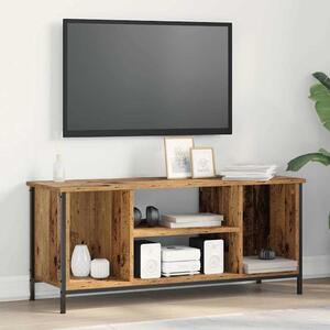 TV szekrény 102 x 35 x 45 cm Öreg fa Szerelt Fa