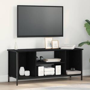 TV szekrény 102 x 35 x 45 cm Fekete tölgy Szerelt Fa