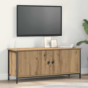 TV szekrény 100 x 35 x 45 cm Artisan tölgy Szerelt Fa
