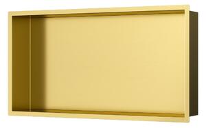 Shower niche SAT Aurum brushed gold 60x30 cm SATAURN6030BG