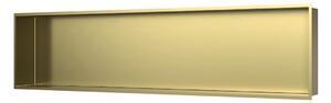 Shower niche SAT Aurum brushed gold 119x26 cm SATAURN12128BG