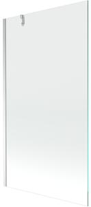 Mexen Next, kádparaván 1 szárny 90 x 150 cm, fix szárny, 6 mm átlátszó üveg, króm profil, 895-090-000-00-00-01