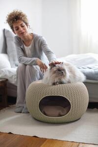 Curver Knit Pet Home fekhely cappuccino színben