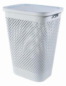 Curver Pure 55 l kék szennyestartó fedéllel
