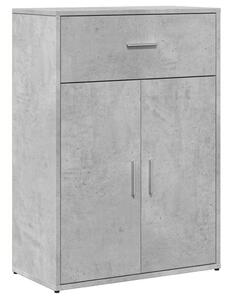VidaXL betonszürke szerelt fa tálalószekrény 60 x 30 x 84 cm