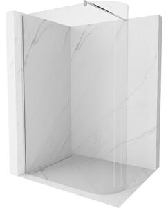 Mexen Kioto-R Lekerekített Walk-in zuhanyfal 80 x 200 cm, átlátszó 8 mm, króm - 800-080-101-01-06