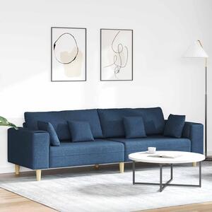 Kanapé Kék 250 x 77 x 76 cm szövet