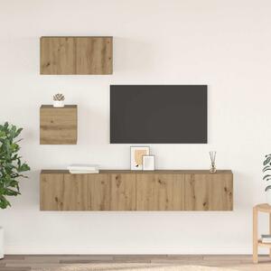 TV szekrény garnitúra 3 db Artisan tölgy Szerelt Fa