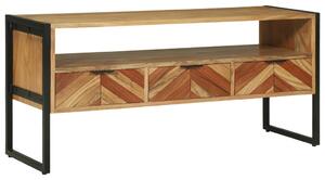TV szekrény fiókkal Barna 100 x 35 x 50 cm Tömör Akácfa