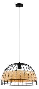 ANWICK - Rattan függeszték lámpa; 1xE27; átm:50cm - Eglo-43312
