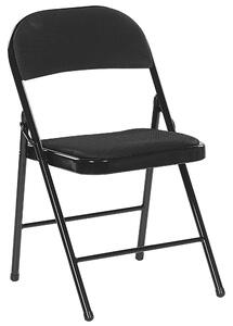 Összecsukható fekete szék négydarabos szettben SPARKS