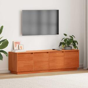TV szekrény 156 x 37 x 45 cm Barna Szerelt Fa