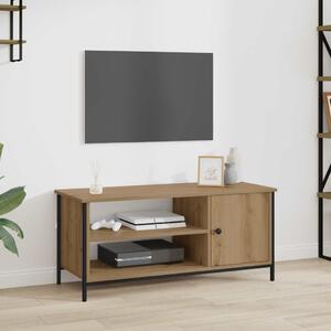 TV szekrény 100 x 40 x 45 cm Artisan tölgy Szerelt Fa