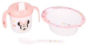 Disney Minnie 3 részes, baby etetőkészlet díszdobozban