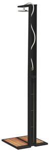 VidaXL Kültéri Zuhanyzó - Polyrattan - Akácfa - 224cm