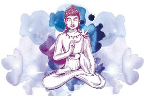 Tapéta Buddha illusztrációja