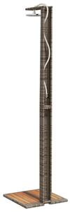 VidaXL Kültéri Zuhanyzó - Polyrattan & Akácfa - 224 cm
