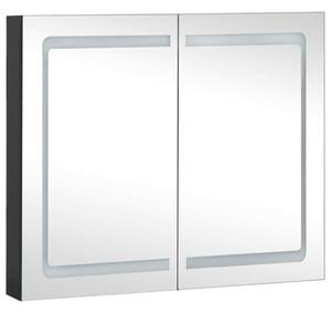 VidaXL LED Tükörfürdőszobaszekrény - 80cm