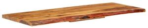 VidaXL tömör akácfa fürdőszoba piperepolc 140x52x3,8 cm