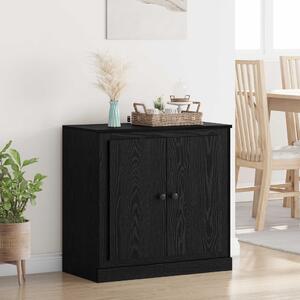 Széf 70 x 35,5 x 67,5 cm Fekete tölgy Szerelt Fa