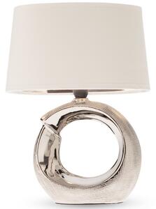 Smarter Lua asztali lámpa, ezüst-fehér, 1xE14 foglalattal