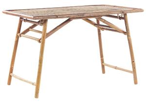 Természetes Bambusz Asztal 120x74 cm TRISCINA