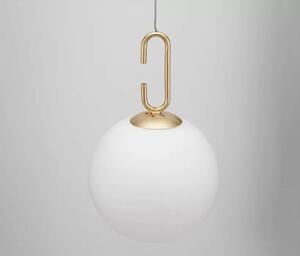 Nova Luce Hook LED függesztett lámpa arany