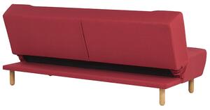 Piros kárpitozott kanapéágy ALSTEN