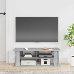 TV állvány 96 x 35 x 33,5 cm Szürke Sonoma Mérnöki fa