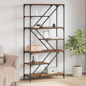 Könyvespolc 9 szintes 91 x 36 x 176 cm Szerelt Fa Öreg fa