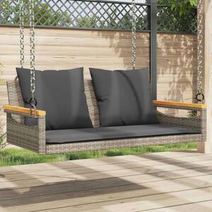 VidaXL Függőágy - Polyrattan - 109x62x40 cm