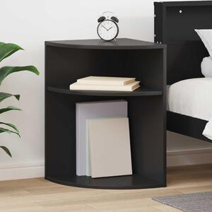 Végasztal Fekete 39,7 x 39,7 x 60 cm Szerelt Fa