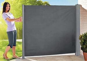 Bewello belátásgátló, Professzionális szélvédő, árnyékoló oldalsó napellenző 300 cm x 150 cm antracit