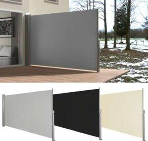 Bewello belátásgátló, Professzionális szélvédő, árnyékoló oldalsó napellenző 300 cm x 150 cm antracit