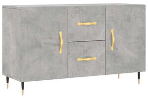 VidaXL betonszürke szerelt fa tálalószekrény 100 x 36 x 60 cm
