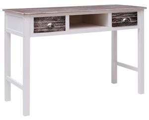Barna fa íróasztal 110 x 45 x 76 cm