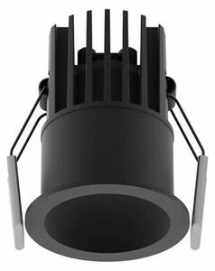 Nova Luce Bree beépíthető fürdőszobai lámpa fekete