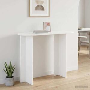 Konzolasztal Fehér 100 x 39,5 x 75 cm Szerelt Fa