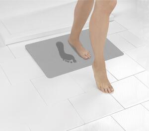Szürke fürdőszobai kilépő 50x80 cm – Wenko