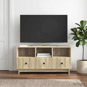 TV szekrény fiókkal Sonoma Tölgy 102 x 34,5 x 50 cm Szerelt Fa