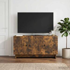 TV szekrény 99 x 34,5 x 50 cm Füstös Tölgy Szerelt Fa