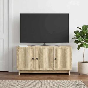 TV szekrény 99 x 34,5 x 50 cm Sonoma Tölgy Szerelt Fa