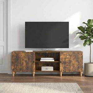 TV szekrény 150 x 31 x 50 cm Füstös Tölgy Szerelt Fa