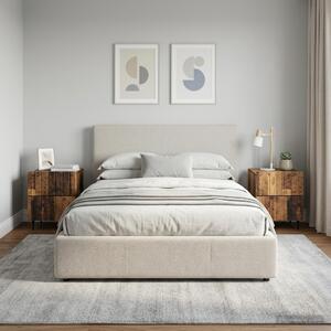 Éjjeliszekrény 2 db Antik Fa 43 x 34,5 x 49,5 cm Szerelt Fa