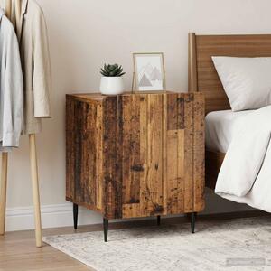 Éjjeliszekrény 2 db Antik Fa 43 x 34,5 x 52 cm Szerelt Fa