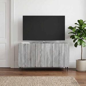 TV szekrény 99 x 34,5 x 52 cm Szürke Sonoma Szerelt Fa