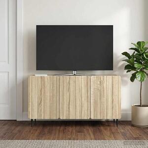 TV szekrény 99 x 34,5 x 52 cm Sonoma Tölgy Szerelt Fa