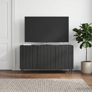 TV szekrény 99 x 34,5 x 52 cm Fekete Szerelt Fa