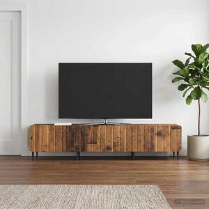 TV szekrény fiókkal Antik Fa 147 x 34,5 x 32 cm Szerelt Fa