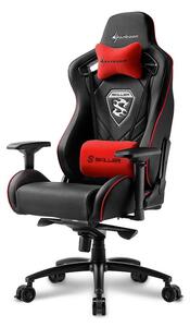 Sharkoon Skiller SGS4 150kg-ig fekete-piros gamer szék